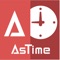 AsTime is an app works as a time card system