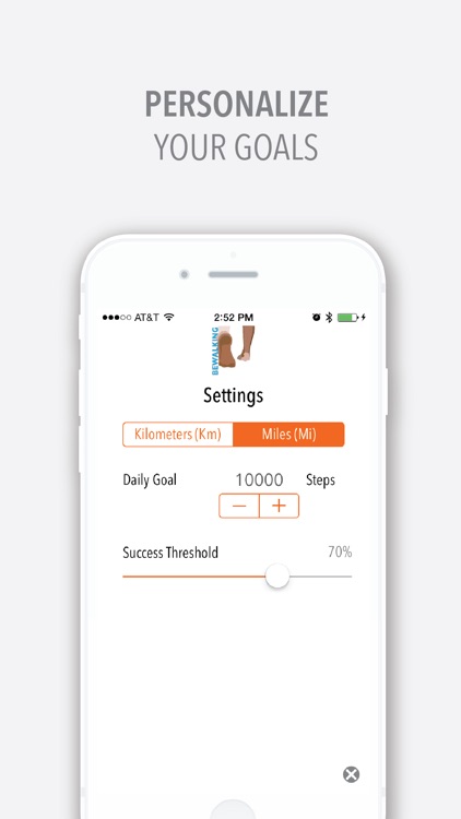 BeWalking - Step counter & history tracker screenshot-3