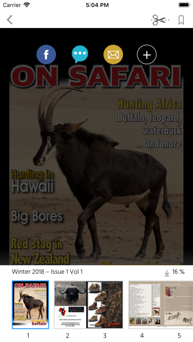 On Safari Magazine screenshot 2