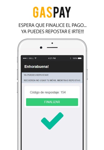 GasPay - paga rápido en gasolineras screenshot 4