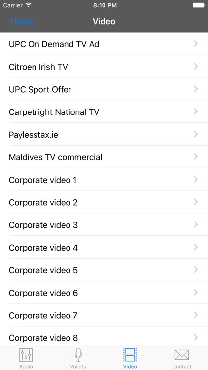 Irish voice over - Liam Quigley screenshot-3