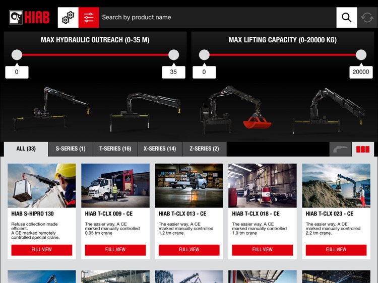 HIAB Product APP