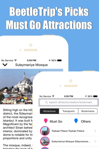 Istanbul travel guide with offline map and Istanbul metro transit by BeetleTrip screenshot 4