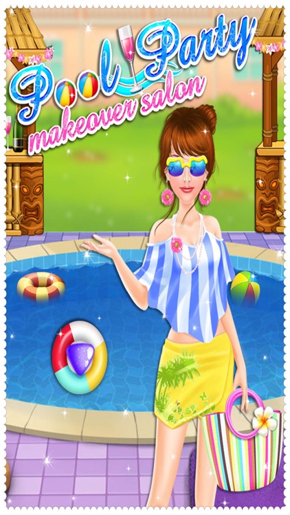 Girls Pool Party Makeover Salon - game for girls