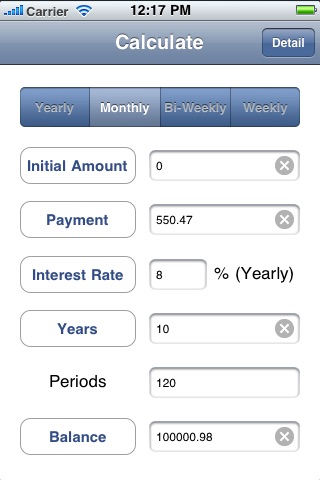 RRSP / 401k Master screenshot 3