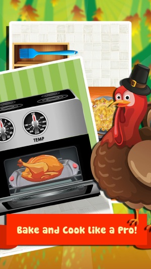 Thanksgiving Dinner Food Maker Salon - fun lunch cooking & m(圖2)-速報App