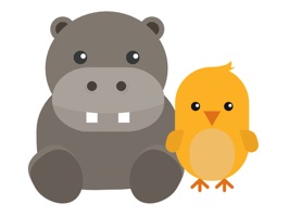 Cute baby animal friends from the farm, jungle, and sea