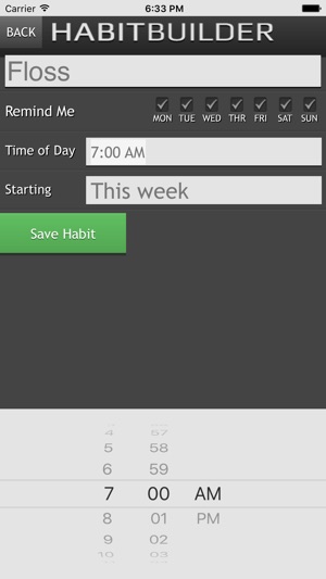 ‎Habit Builder - Positive Habits Screenshot