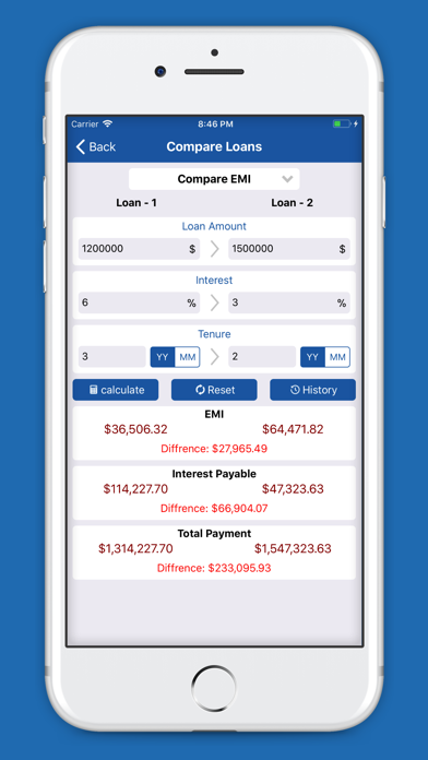 How to cancel & delete EMI Calculator - Loan Planner from iphone & ipad 4