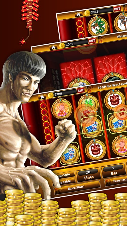 Shaolin KungFu Casino - Spin KungFu Warrior Slots screenshot-3