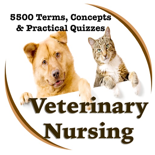Veterinary Nursing -5500 Flashcards, Terms, Concepts & Exam Prep icon