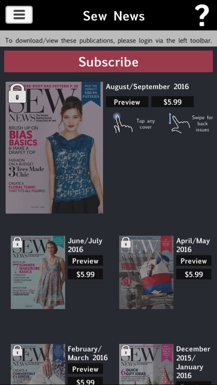 Sew News Magazine