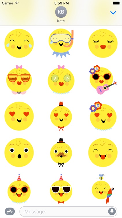 Emoji Pals - Skye stickers screenshot-3