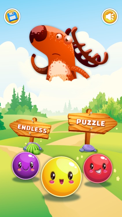 Deer Bubble Hunter - FREE - forest balloon adventure