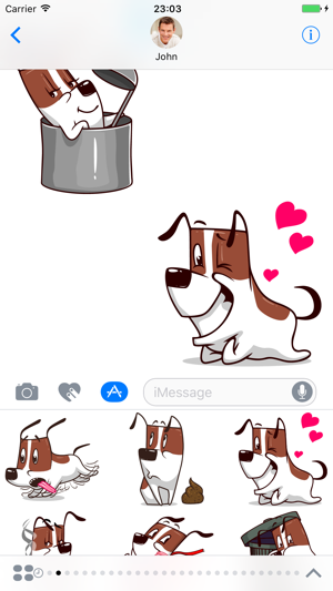 Lucky Dog - Stickers for iMessage(圖1)-速報App