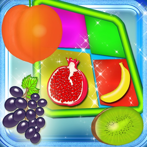 Fruits Memory Match Flash Cards Game icon