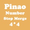 Number Merge 4X4 - Playing With Piano Sound And Sliding Number Block