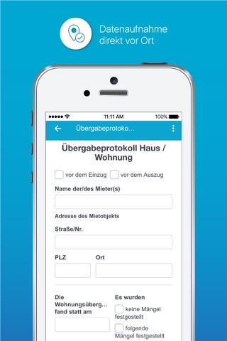 Übergabeprotokoll Haus/Wohnung screenshot 2