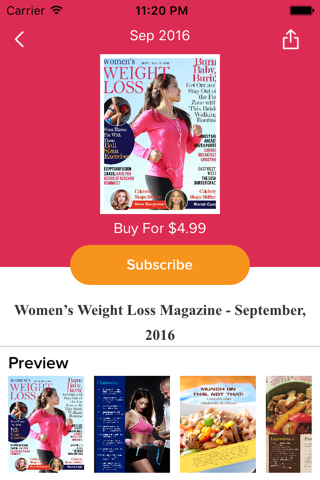 Women’s Weight Loss Magazine screenshot 3