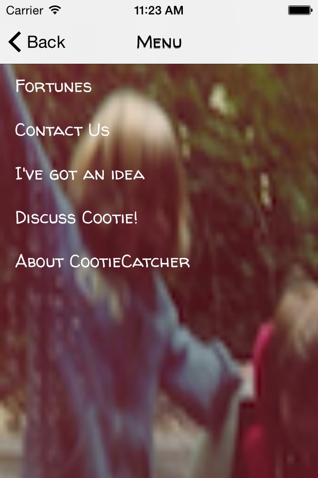 CootieCatcher screenshot 3