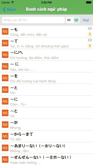 JLPT Ngữ Pháp N1 ~ N5(圖2)-速報App