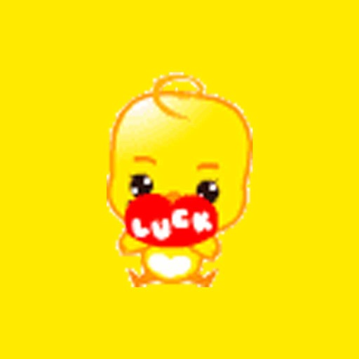 Animated Lucky Sticker for iMessage