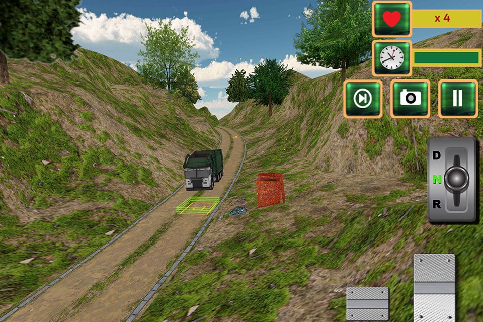 Off Road Garbage Truck 3D screenshot 3