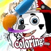 Puppycolors game paint for kids pic free to play