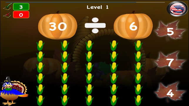 Thanksgiving Math for Kids(圖2)-速報App