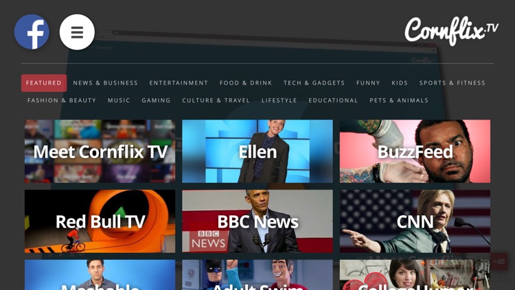 Cornflix TV - Global Internet TV Reimagined screenshot-3