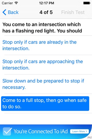 Virginia Driver Exam Prep screenshot 2