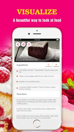 Yummy Cake Recipes Pro ~ Best of cake recipes(圖2)-速報App