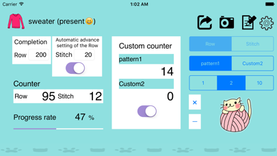 Knit - knitting counter screenshot 3