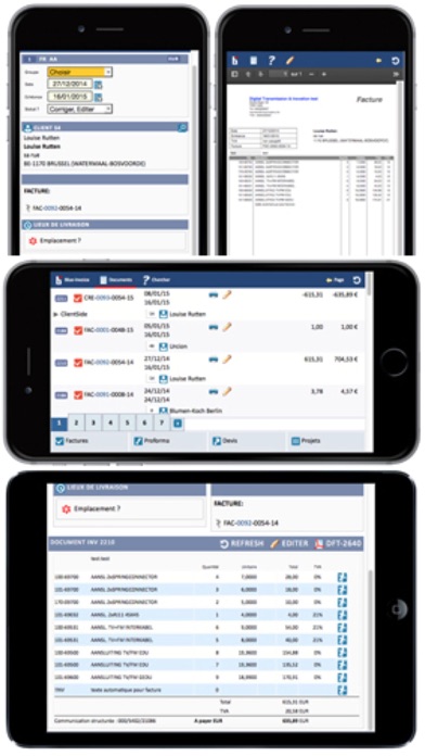 How to cancel & delete Blue-Invoice from iphone & ipad 1