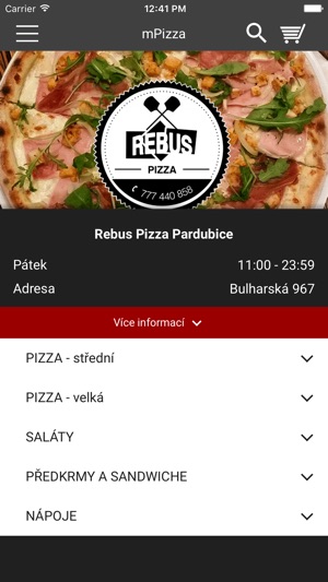 Rebus Pizza Pardubice