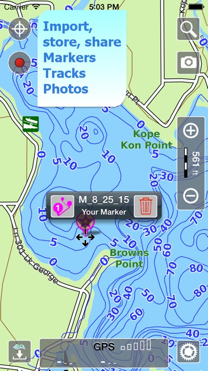 Aqua Map Ohio Lakes GPS HD