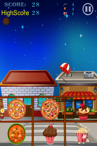Extreme Fast-food Free Fall Picture Matching Game screenshot 3