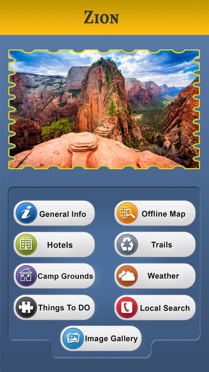 Zion National Park-Offline Travel Guide