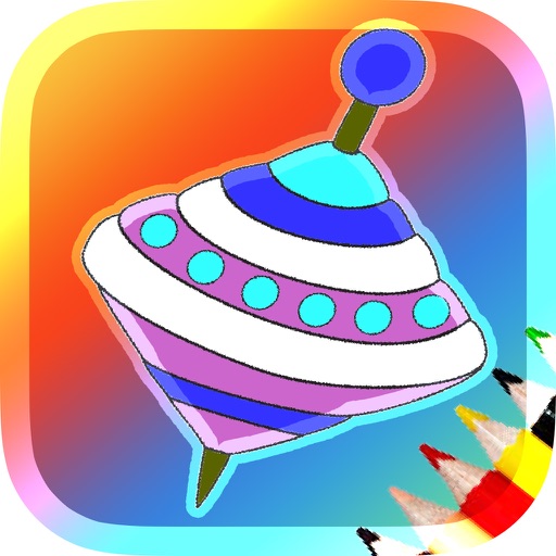 Toy Enjoy Coloring Book Icon