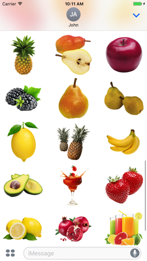 Best Fruits for iMessage(圖2)-速報App