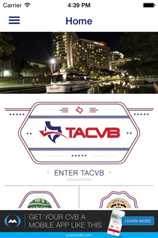 Texas Association of Convention and Visitor Bureaus screenshot 2