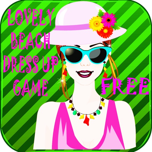 Lovely Beach Dress Up Game