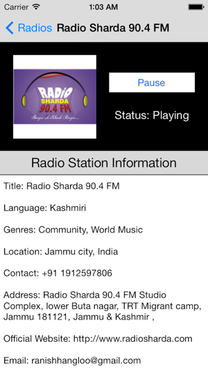 India Radio Live Player (Tamil / Hindi / Indian)(圖2)-速報App