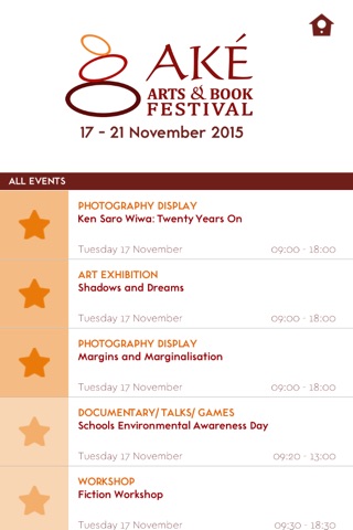 Ake Arts & Book Festival 2015 screenshot 2