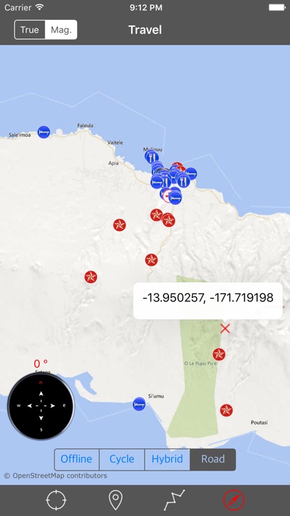 SAMOA (UPOLU & SAVAI'I) ISLANDS – GPS Navigator screenshot-4