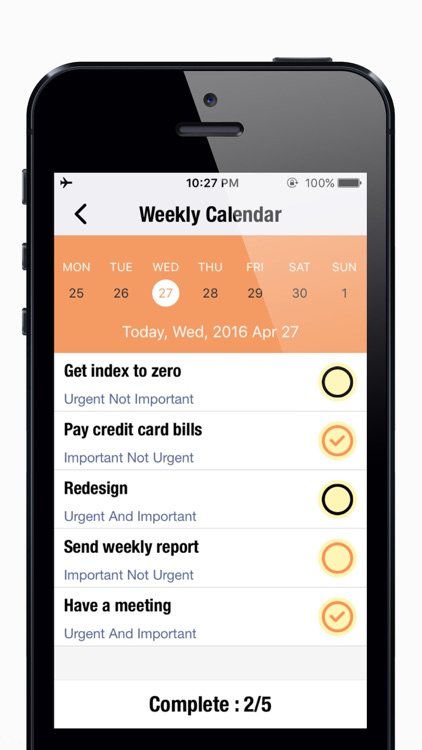 OmniToDo2 Priority-To do list matrix,Week calendar