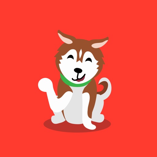 Red Huskies Sticker Pack