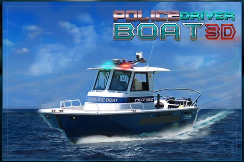 Police Boat Simulator 3D: Coast Guard Game screenshot 4