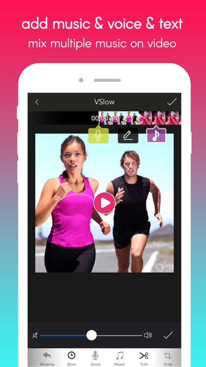 Slow motion & fast motion Video Editor by magic Curve for Youtube, Instagram, Vine : VSlow