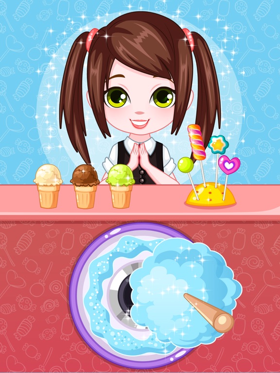 Cotton Candy And Lollipop Crush -  Management game screenshot 2
